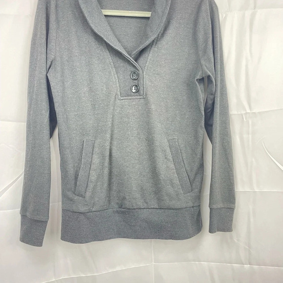 Gray Pullover Sweater Banana Republic Size Small - Picture 3 of 7